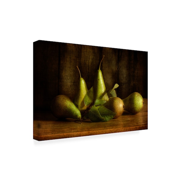 Mandy Disher 'Pears Still' Canvas Art,12x19